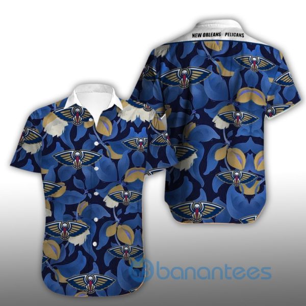 Vintage New Orleans Pelicans Summer Shirt Short Sleeves Hawaiian Shirt Product Photo