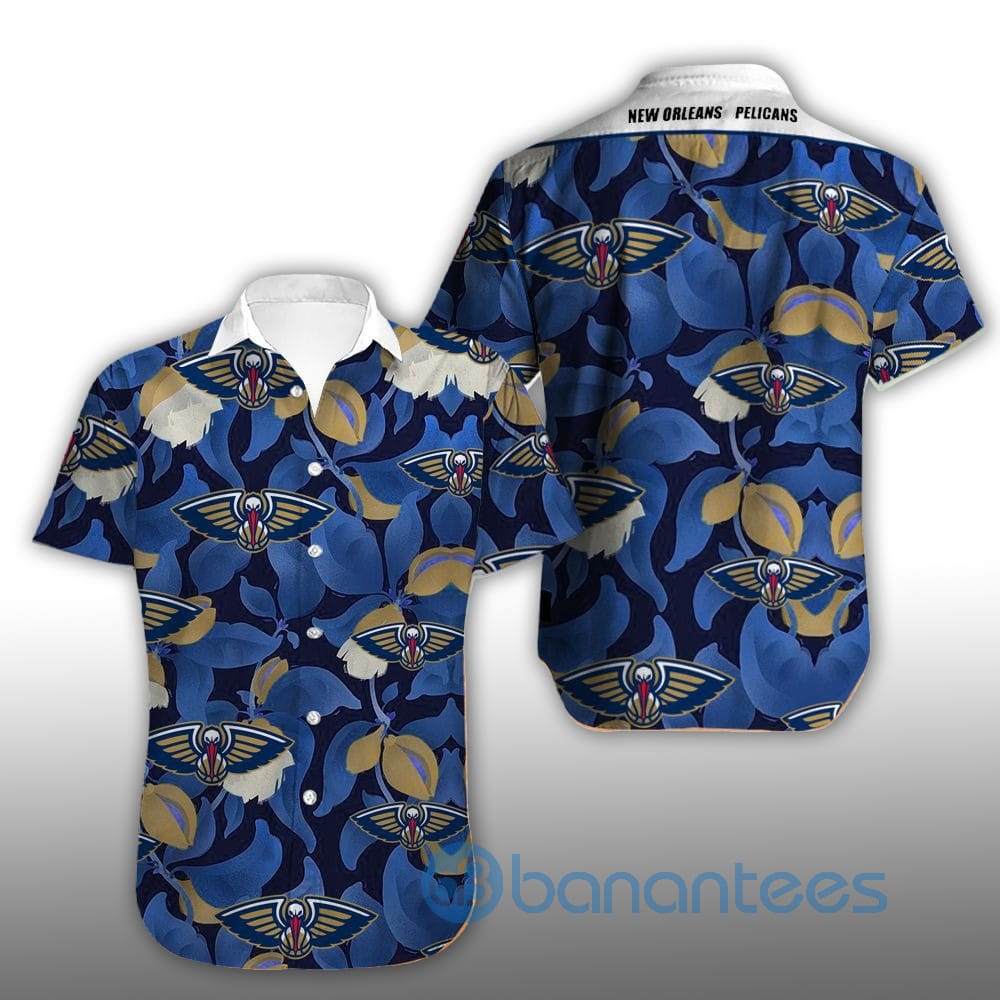 Vintage New Orleans Pelicans Summer Shirt Short Sleeves Hawaiian Shirt