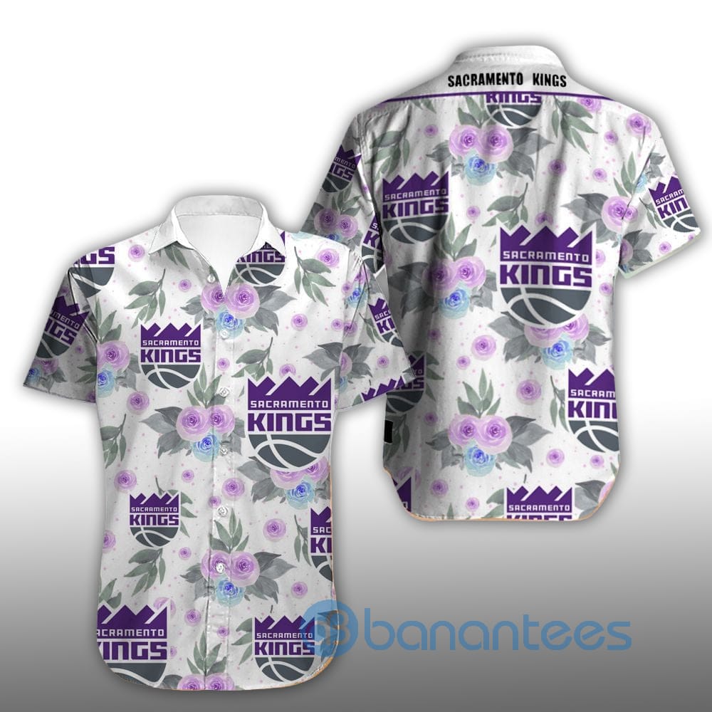 Vintage Sacramento Kings Summer Shirt Short Sleeves Hawaiian Shirt