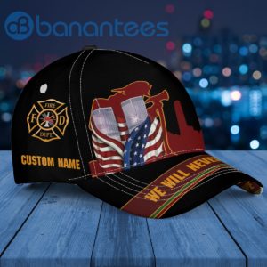 We Will Never Forget Firefighter Memorial Cap Hat Product Photo