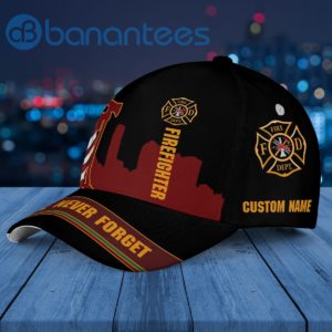We Will Never Forget Firefighter Memorial Cap Hat Product Photo