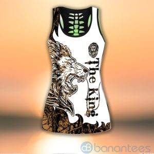 Wolf Native The King Hollow Tank Top Legging Set Outfit Product Photo