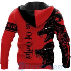 Wolf Son of Odin All Over Printed 3D Hoodie Product Photo