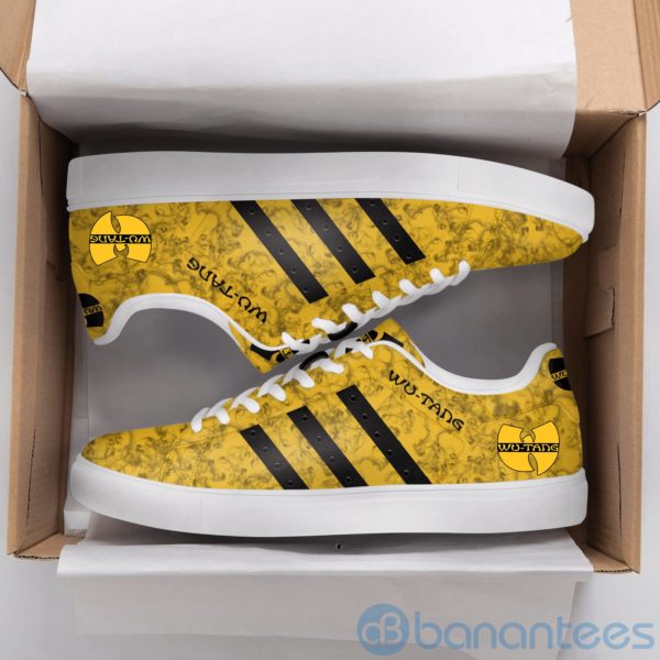 Wu Tang Gold Low Top Skate Shoes Product Photo