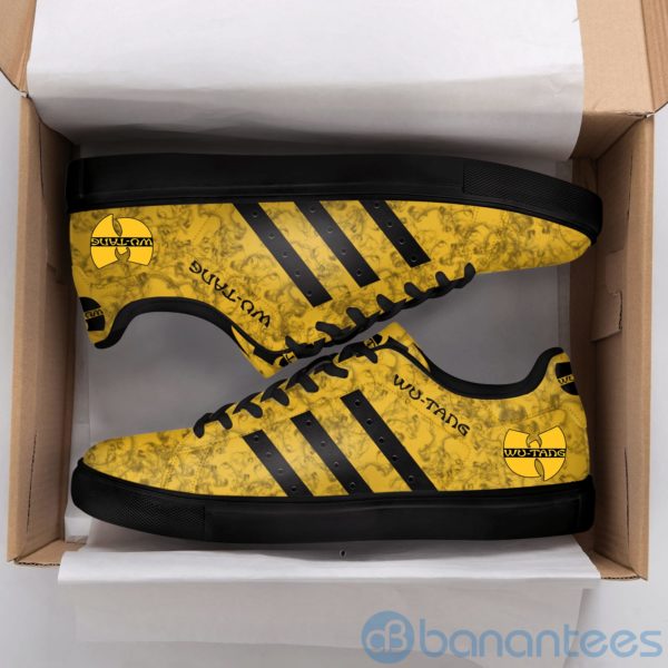 Wu Tang Gold Low Top Skate Shoes Product Photo