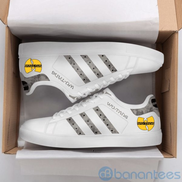Wu Tang White Low Top Skate Shoes Product Photo