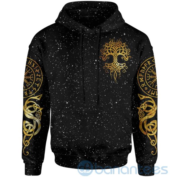 Yggdrasil Tree Of Life Viking All Over Printed 3D Hoodie Product Photo