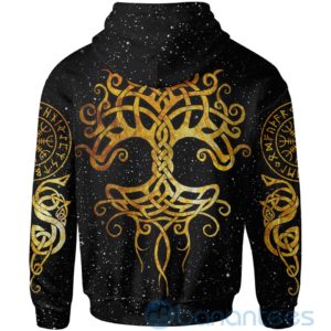 Yggdrasil Tree Of Life Viking All Over Printed 3D Hoodie Product Photo