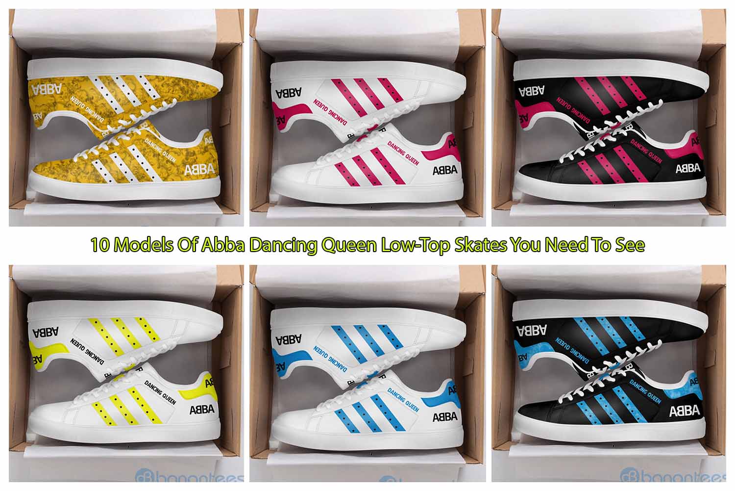 10 Models Of Abba Dancing Queen Low-Top Skates