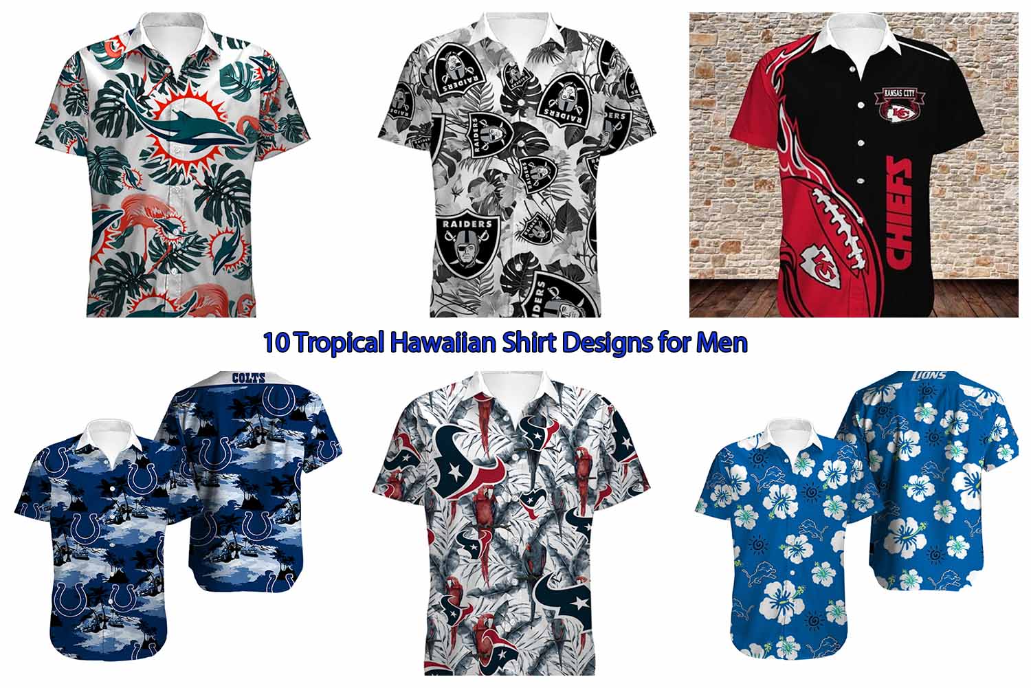 10 Tropical Hawaiian Shirt Designs for Men