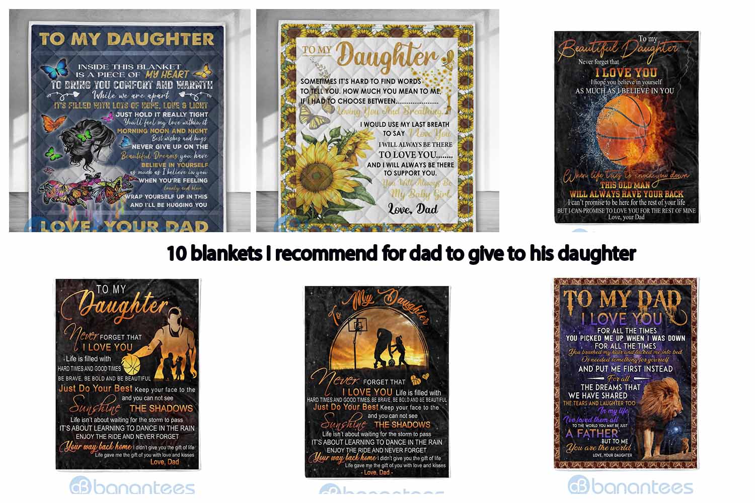 10 blankets I recommend for dad to give to his daughter