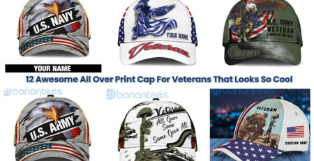 12 Awesome All Over Print Cap For Veterans That Looks So Cool