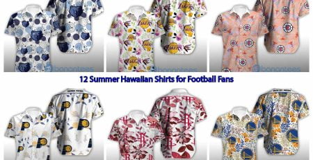 12 Summer Hawaiian Shirts for Football Fans