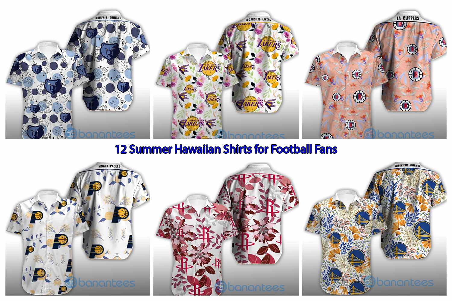 12 Summer Hawaiian Shirts for Football Fans