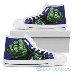 3D Hulk Punch Colorado Rockies High Top Shoes Product Photo