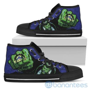 3D Hulk Punch Colorado Rockies High Top Shoes Product Photo