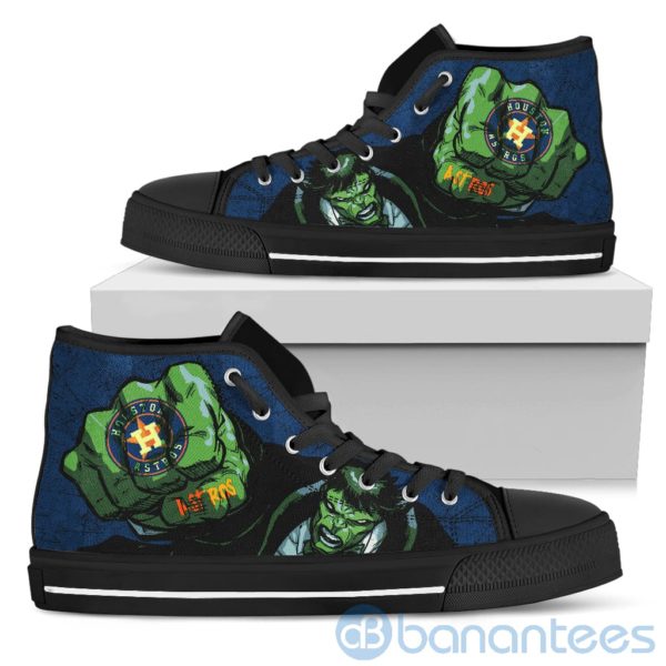 3D Hulk Punch Houston Astros High Top Shoes Product Photo