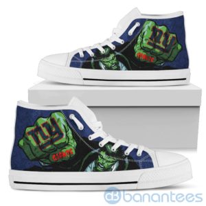 3D Hulk Punch New York Giants High Top Shoes Product Photo