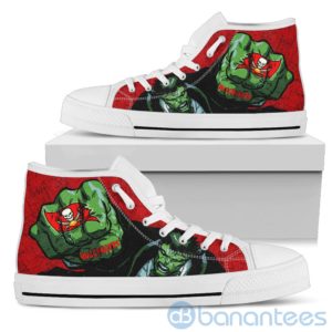3D Hulk Punch Tampa Bay Buccaneers High Top Shoes Product Photo
