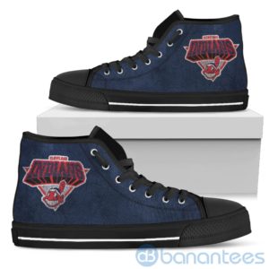 3D Printed Logo Cleveland Indians High Top Shoes Product Photo