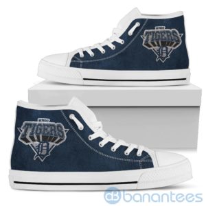 3D Printed Logo Detroit Tigers High Top Shoes Product Photo