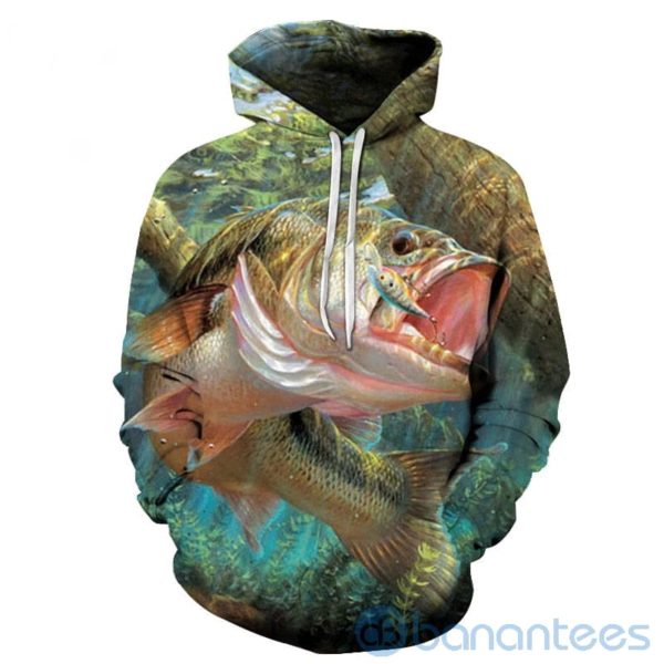 3D Tropical Fish Fisherman All Over Printed 3D Hoodie Product Photo