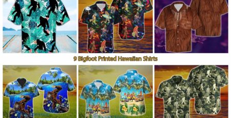 9 Bigfoot Printed Hawaiian Shirts
