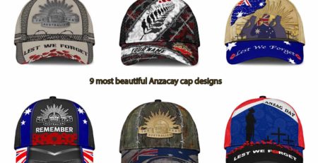 9 most beautiful Anzacay cap designs