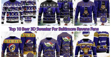 Top 10 Besr 3D Sweater For Baltimore Ravens Fans