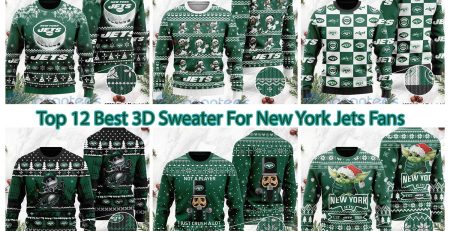 Top 12 Best 3D Sweater For New York Jets Fans