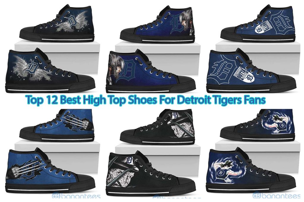 Top 12 Best High Top Shoes For Detroit Tigers Fans