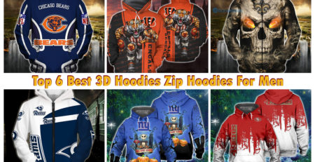 Top 6 Best 3D Hoodies Zip Hoodies For Men