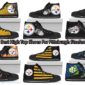 Top 6 Best High Top Shoes For Pittsburgh Steelers Fans