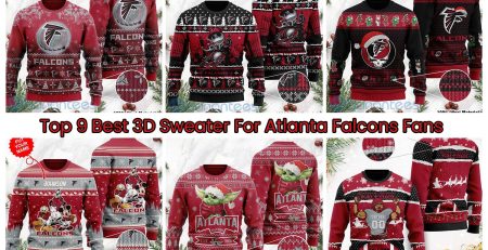 Top 9 Best 3D Sweater For Atlanta Falcons Fans