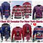 Top 9 Best 3D Sweater For New York Giants Fans