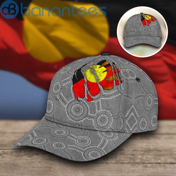 Aboriginal Australia In My Heart Indigenous All Over Printed 3D Cap Product Photo