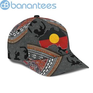 Aboriginal Dots Zip Pattern Printed All Over Printed 3D Cap Product Photo