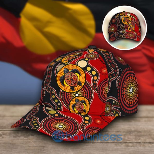 Aboriginal Turtles Australia Indigenous All Over Printed 3D Cap Product Photo