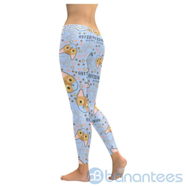 Abyssinian Cat Leggings For Women Product Photo