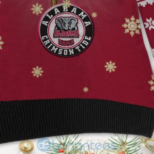 Alabama Crimson Tide Team Grinch Ugly Christmas 3D Sweater Product Photo