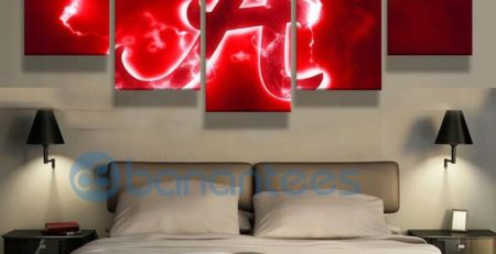 Tide Wall Art Designs for Living Room Wall Decor for Alabama Fans