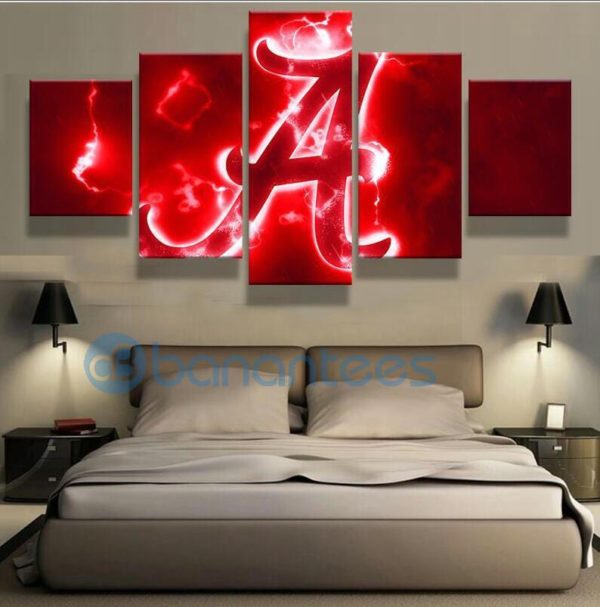 Alabama Crimson Tide Wall Art For Living Room Wall Decor Product Photo