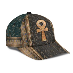 Ancient Egypt Ankh Pattern All Over Printed 3D Cap Product Photo