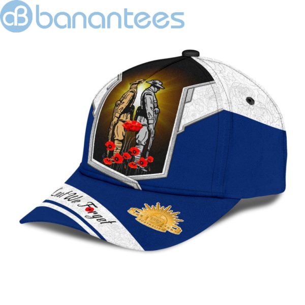 Anzac Australia And New Zealand Poppy Lest We Forget All Over Printed 3D Cap Product Photo