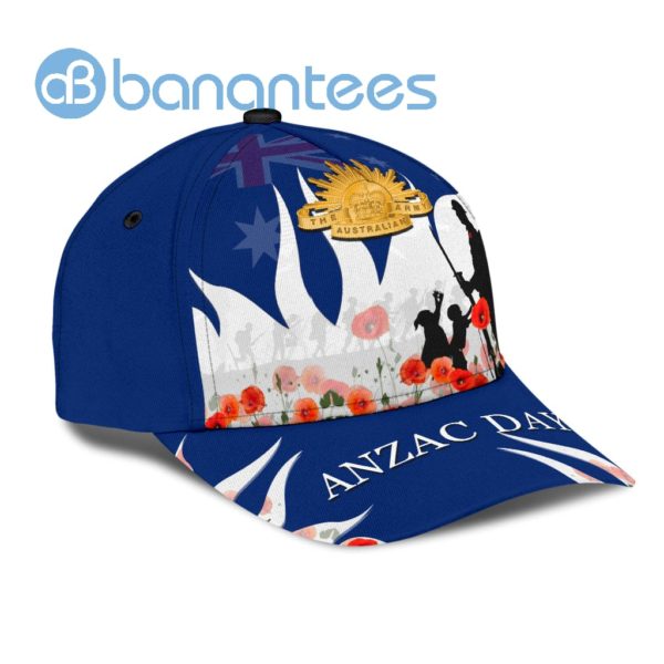 Anzacay Australia Remembrance Navy All Over Printed 3D Cap Product Photo