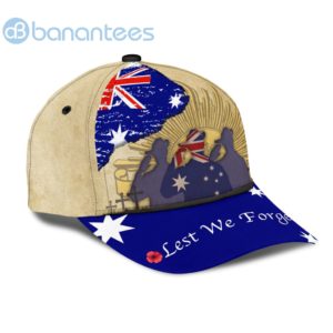Anzacay Australian Lest We Forget All Over Printed 3D Cap Product Photo