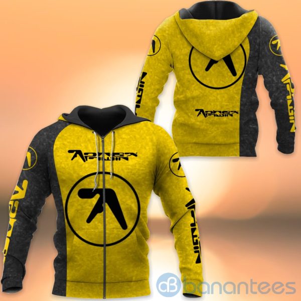 Aphex Twin Team Gold All Over Printed Hoodies Zip Hoodies Product Photo