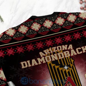 Arizona Diamondbacks World Series Champions Ugly Christmas 3D Sweater Product Photo