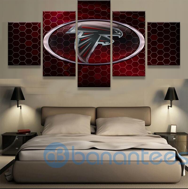 Atlanta Falcons Football Wall Art For Living Room Wall Decor