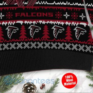 Atlanta Falcons Jack Skellington Halloween Ugly Christmas 3D Sweater Product Photo